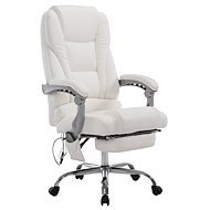 BHM Germany Lisa with Massage Function, White - Massage Chair