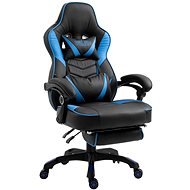 BHM GERMANY Tilos, fekete / kék - Gamer szék