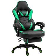 BHM GERMANY Tilos, fekete / zöld - Gamer szék