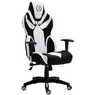 BHM Germany Fangio, Black / White - Gaming Chair