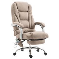 BHM Germany Pacific with Massage Function, Taupe - Office Armchair