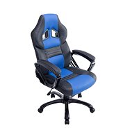 BHM Germany Pedro, Black-blue - Office Armchair