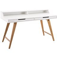 BHM Germany Eaton 140 cm, biely - Písací stôl