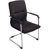 BHM GERMANY Hudson s područkami, textil, černá - Conference Chair 