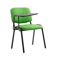 BHM GERMANY Dekan s odklápěcím stolkem, zelená - Konferenční židle