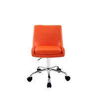 BHM Germany Club, synthetic leather, orange - Workshop Chairs 