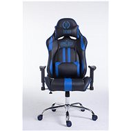 BHM Germany Racing Edition, Synthetic Leather, Blue - Gaming Chair