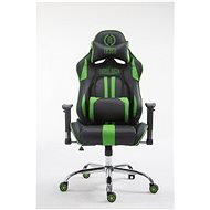 BHM Germany Racing Edition, Synthetic Leather, Green - Gaming Chair