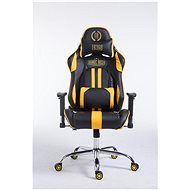 BHM Germany Racing Edition, Synthetic Leather, Yellow - Gaming Chair