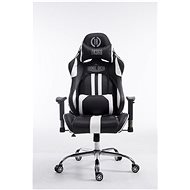 BHM Germany Racing Edition, Synthetic Leather, White - Gaming Chair