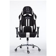 BHM Germany Racing Edition, Textile, White - Gaming Chair