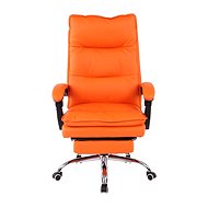 BHM Germany Power, Synthetic Leather, Orange - Office Armchair
