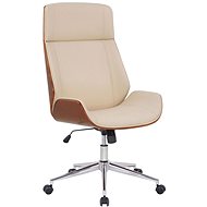 BHM Germany Varel, Walnut / Cream - Office Chair