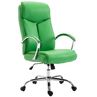 BHM Germany Vaud, Synthetic Leather, Green - Office Armchair