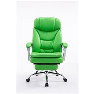 BHM Germany Troy, Synthetic Leather, Green - Irodai fotel
