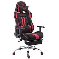 BHM GERMANY Racing Limit, textil, čierna/červená - Herná stolička