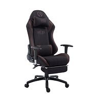 BHM GERMANY Racing Shift, textil, fekete/barna - Gamer szék