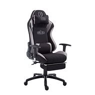 BHM Germany Racing Shift, textile, black / grey - Gaming Chair