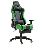 BHM Germany Boavista, synthetic leather, black / green - Gaming Chair