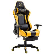 BHM Germany Boavista, synthetic leather, black / yellow - Gaming Chair