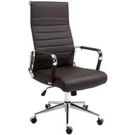 BHM Germany Columbus, genuine leather, brown - Office Chair