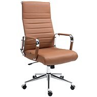 BHM Germany Columbus, genuine leather, light brown - Office Chair