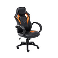 BHM Germany Magnus, black / orange - Office Chair