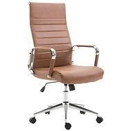 BHM Germany Columbus, Synthetic Leather, Light Brown - Office Chair