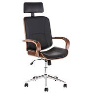BHM GERMANY Dayton, walnut / black - Office Chair