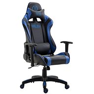 BHM GERMANY Jarama, synthetic leather, blue - Gaming Chair