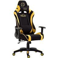 BHM GERMANY Jarama, synthetic leather, yellow - Gaming Chair