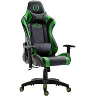 BHM GERMANY Jarama, synthetic leather, green - Gaming Chair