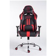 BHM GERMANY Jarama, synthetic leather, red - Gaming Chair