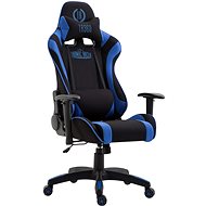 BHM GERMANY Jarama, textile, blue - Gaming Chair