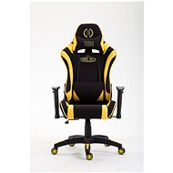 BHM GERMANY Jarama, textile, yellow - Gaming Chair