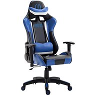 BHM GERMANY Jerez, synthetic leather, blue - Gaming Chair