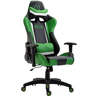 BHM GERMANY Jerez, synthetic leather, green - Gaming Chair