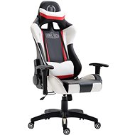 BHM GERMANY Jerez, synthetic leather, white - Gaming Chair