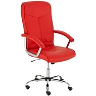 BHM GERMANY Winston, synthetic leather, red - Office Chair