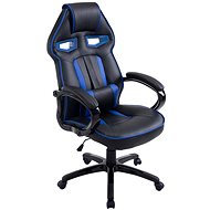 BHM GERMANY Diesel, synthetic leather, black / blue - Gaming Chair