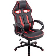 BHM GERMANY Diesel, synthetic leather, black / red - Gaming Chair