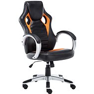 BHM GERMANY Champ, synthetic leather, orange - Office Chair