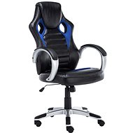 BHM GERMANY Champ, synthetic leather, blue - Office Chair