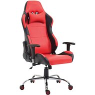 BHM GERMANY Rosberg, synthetic leather, black / orange - Gaming Chair