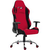 BHM GERMANY Rosberg textile, black / red - Gaming Chair
