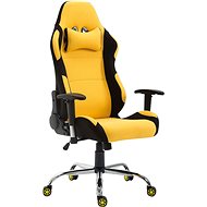 BHM GERMANY Rosberg textile, black / yellow - Gaming Chair