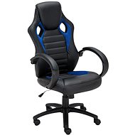 BHM GERMANY Speed, synthetic leather, blue - Gaming Chair
