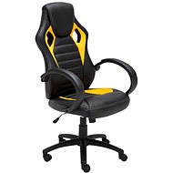 BHM GERMANY Speed, synthetic leather, yellow - Gaming Chair
