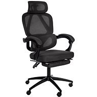 BHM GERMANY Gander, textil, černá - Office Chair
