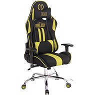 BHM GERMANY Limit XM s masážní funkcí, textil, černá / zelená - Office Chair